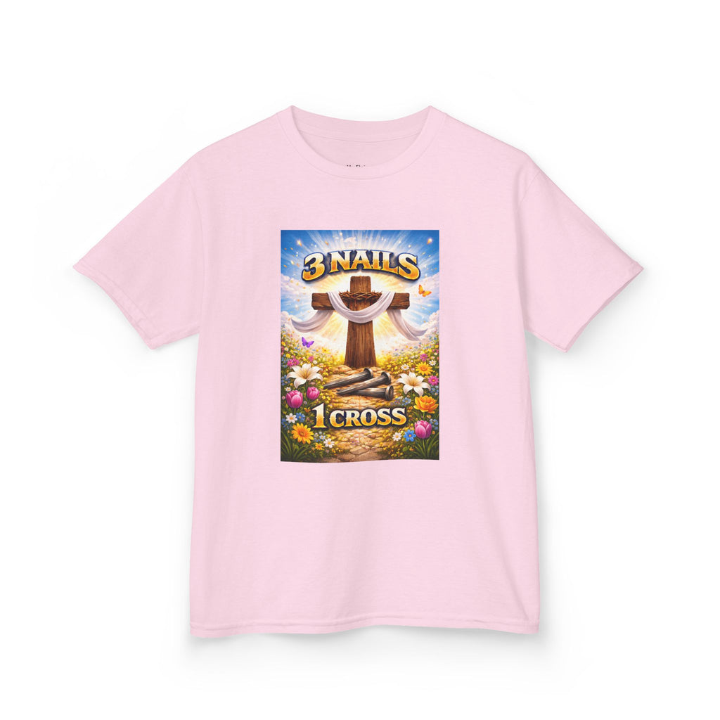 Kids Christian 3 nails 1 cross