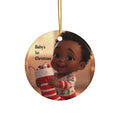 Baby's 1st Christmas Ceramic Ornaments - Sweet Holiday Keepsakes, Family Gifts, Personalized Decorations, Festive Memories