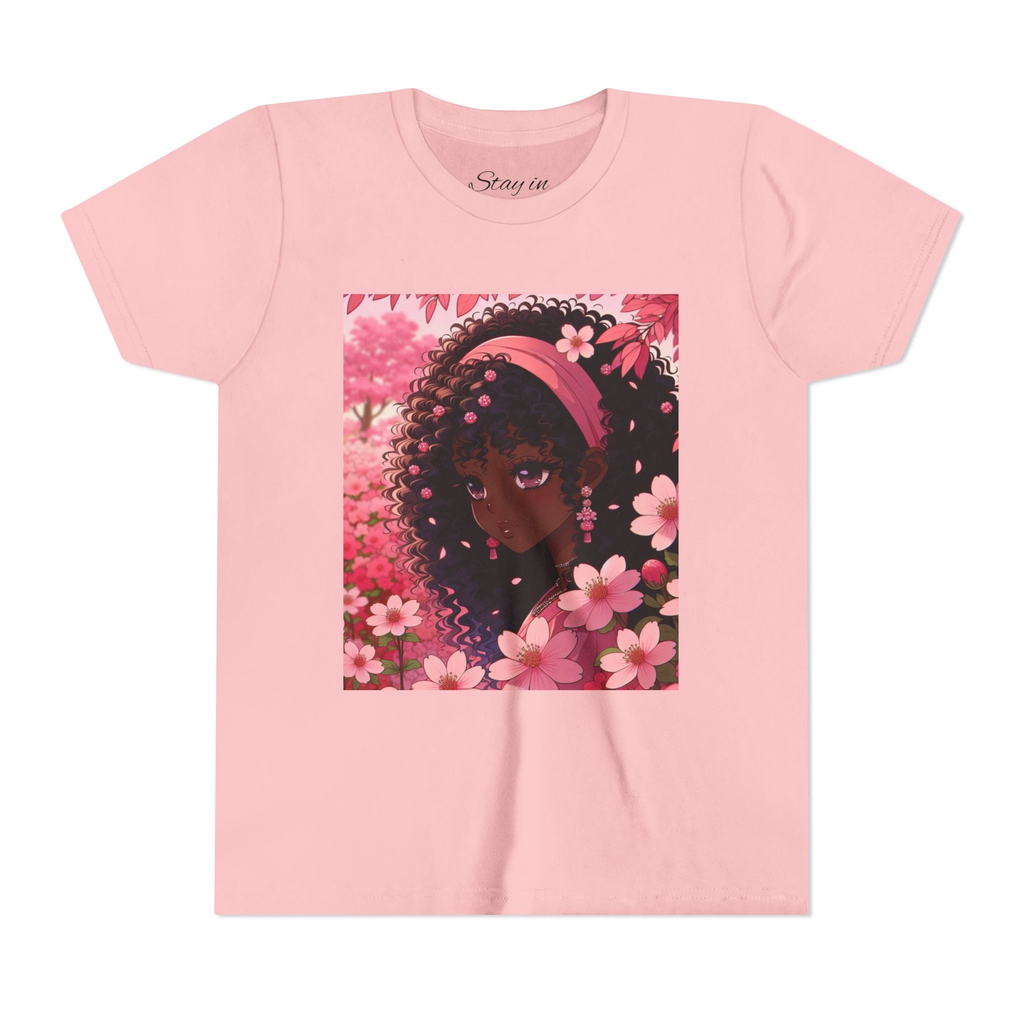 Youth Floral Graphic Tee - Stay in Bloom