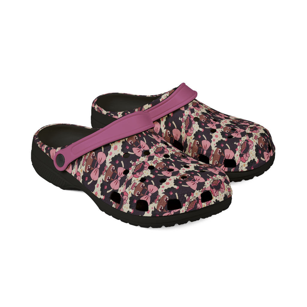 Floral Pattern EVA Foam Clogs, Comfortable Garden Shoes, Lightweight Slip-Ons, Perfect for Summer, Gift for Her