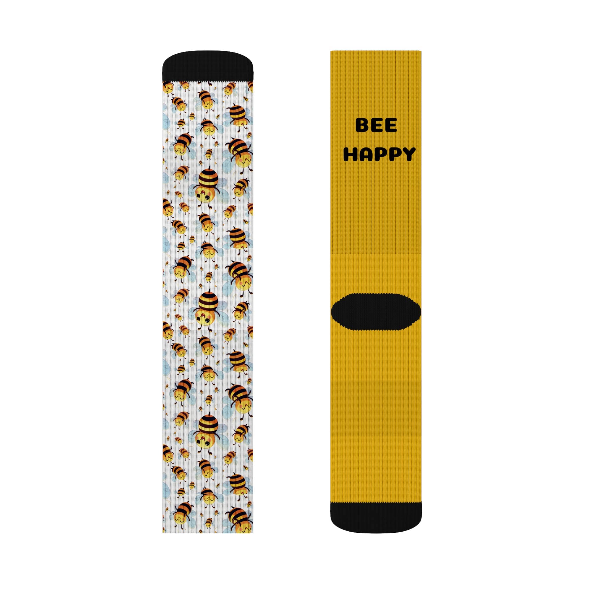 Bee Happy Socks, Fun Gift,