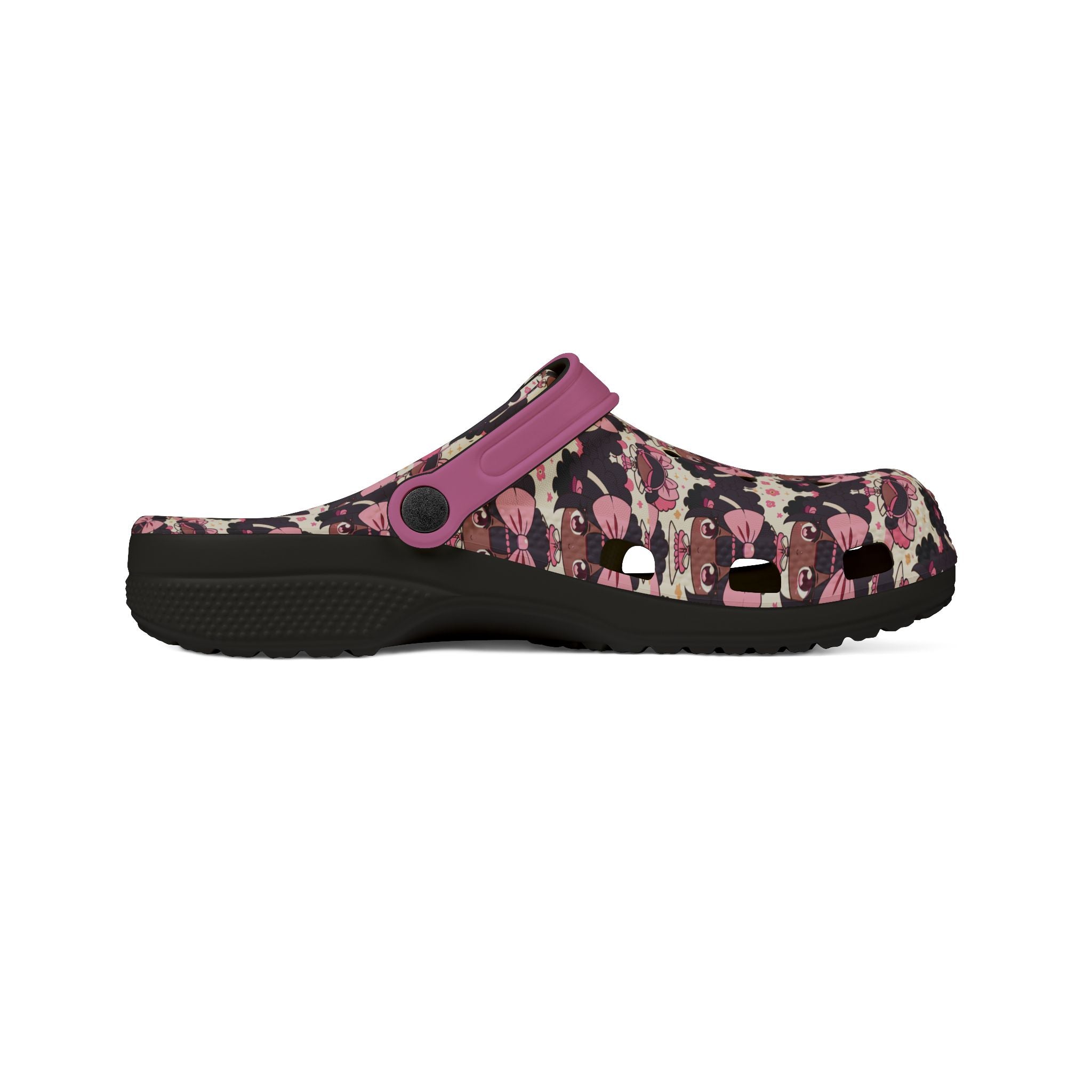Floral Pattern EVA Foam Clogs, Comfortable Garden Shoes, Lightweight Slip-Ons, Perfect for Summer, Gift for Her