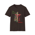 The Season The Reason cross with Christmas wreath T-Shirt