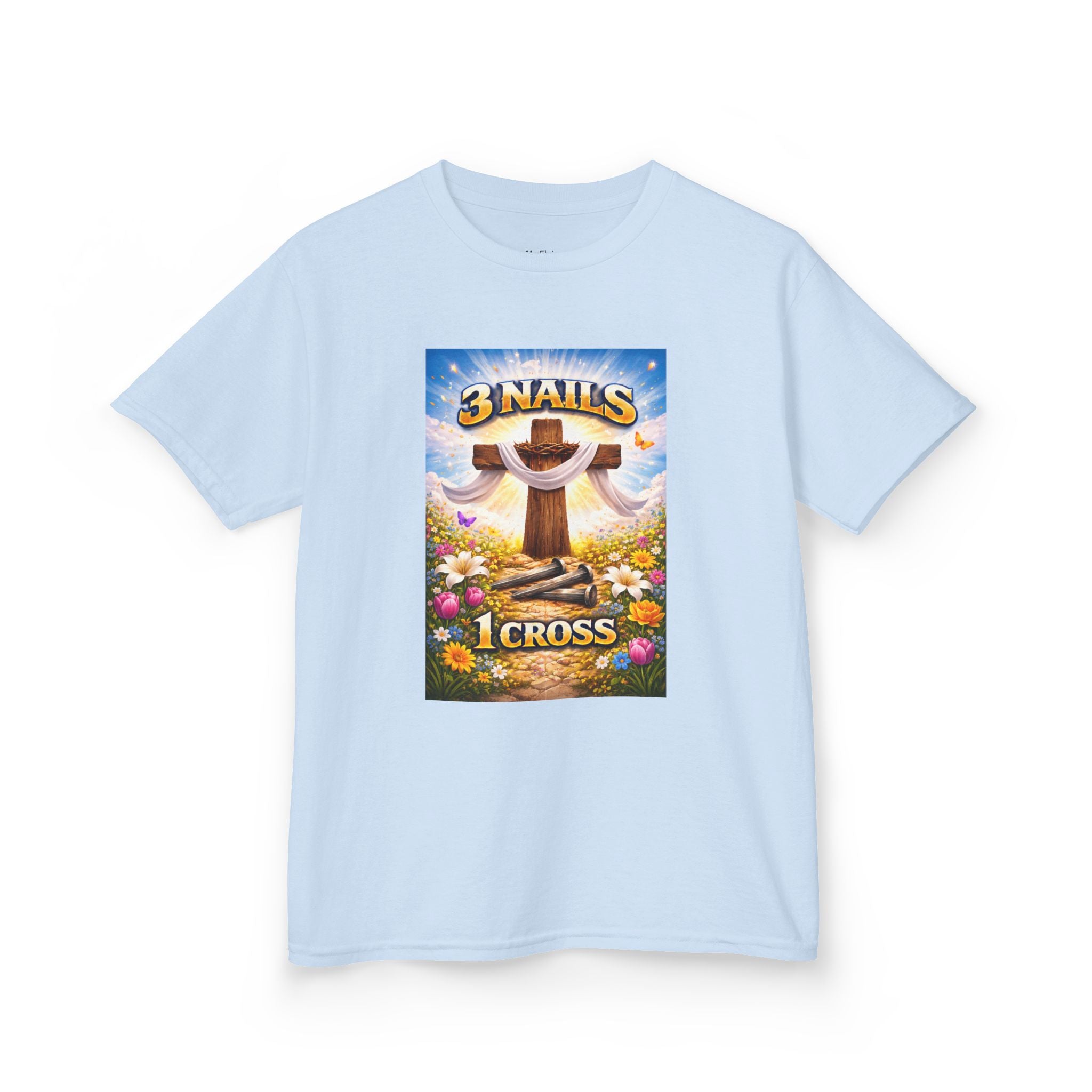 Kids Christian 3 nails 1 cross