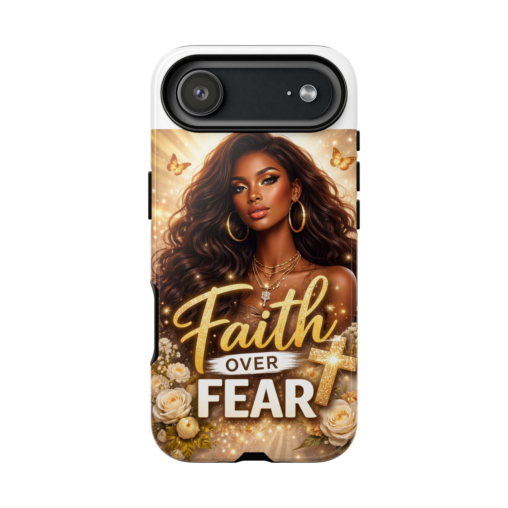Faith Over Fear IPhone Case — Inspirational