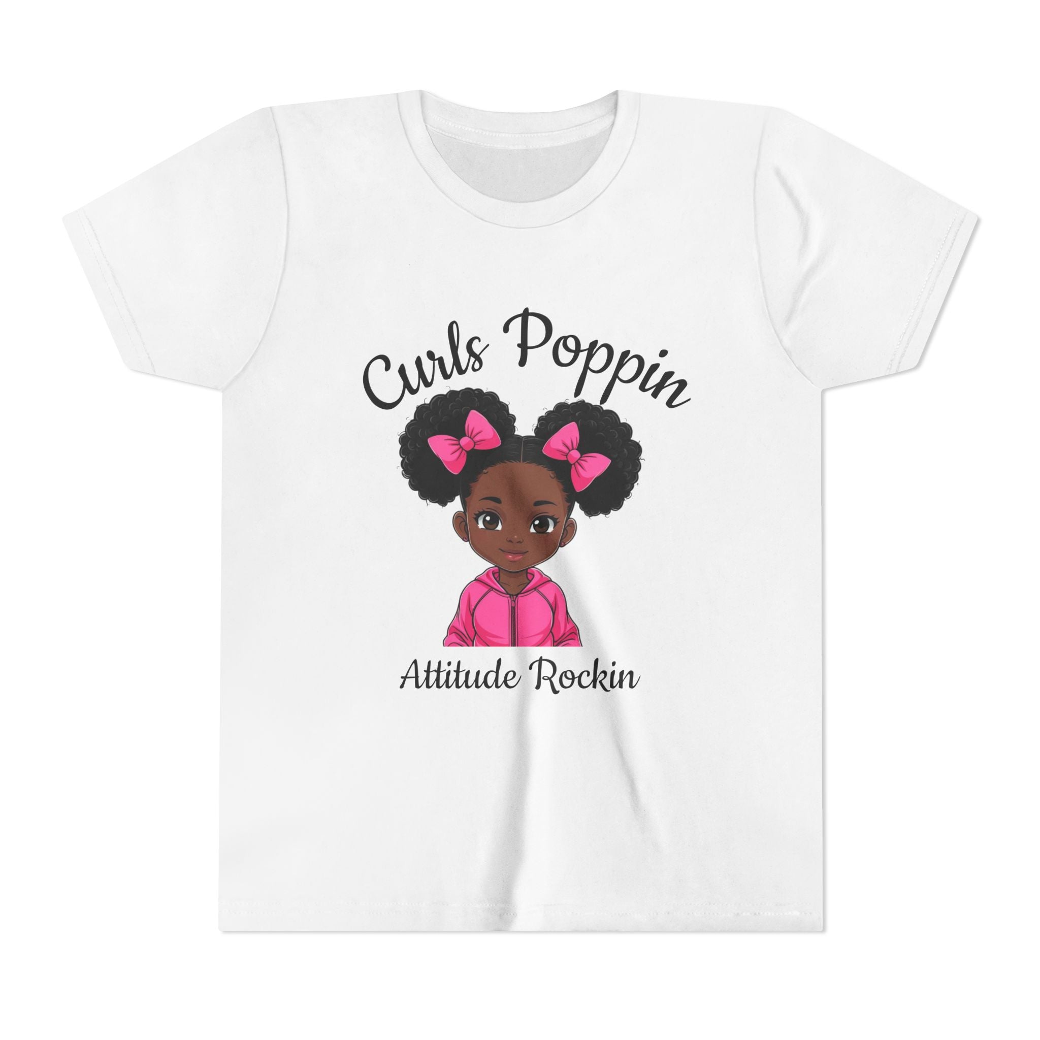 Curls Poppin' Youth Tee