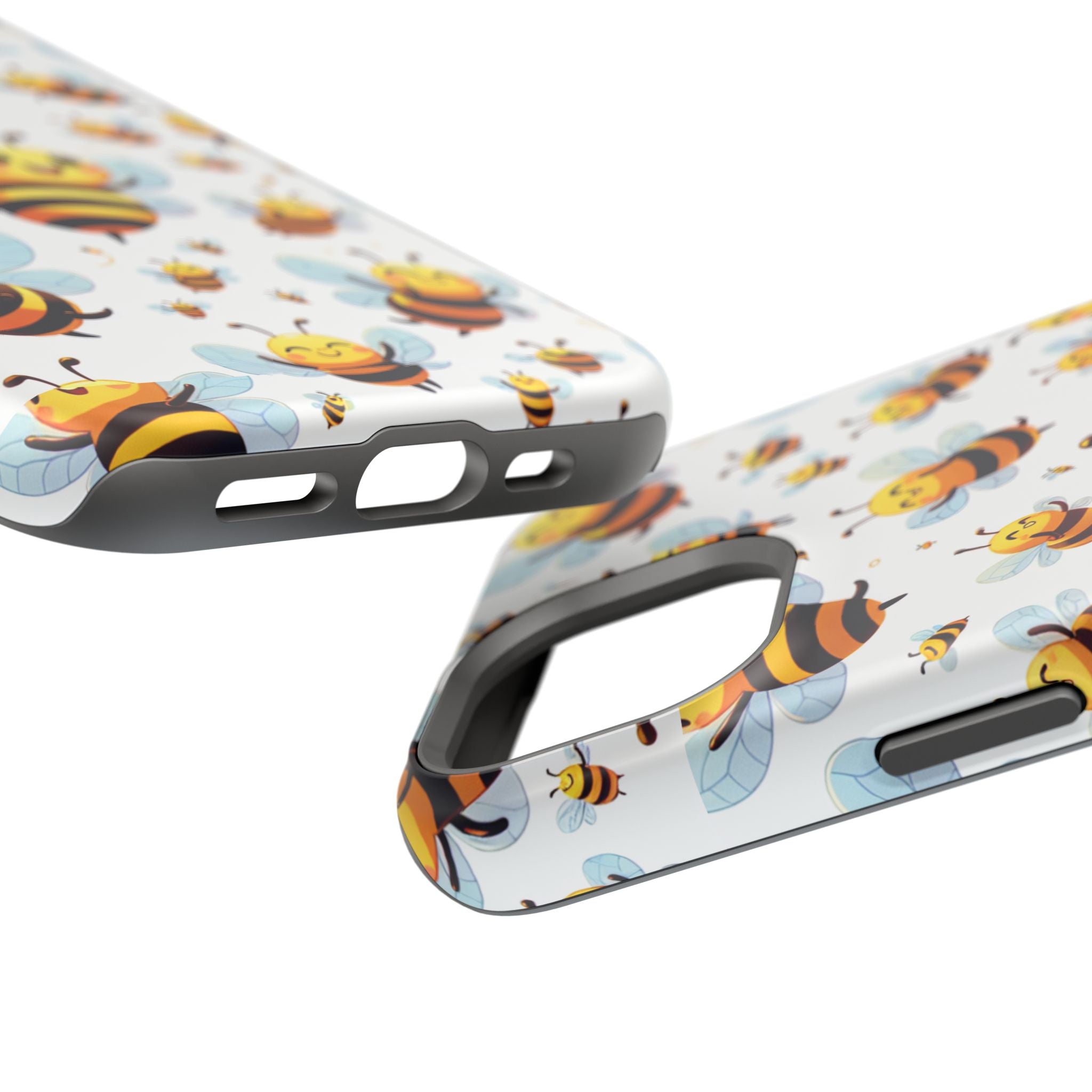 Bee-Themed Impact-Resistant Case