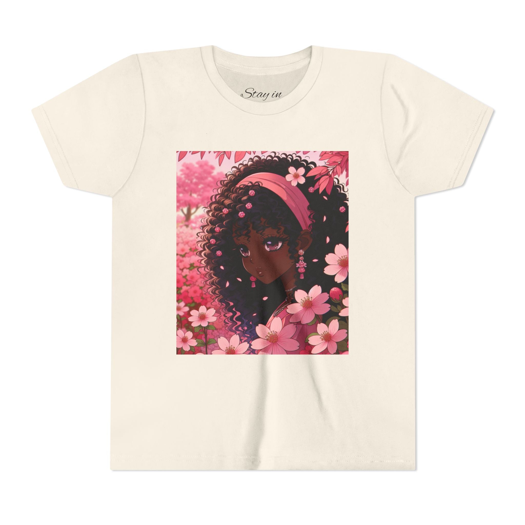 Youth Floral Graphic Tee - Stay in Bloom
