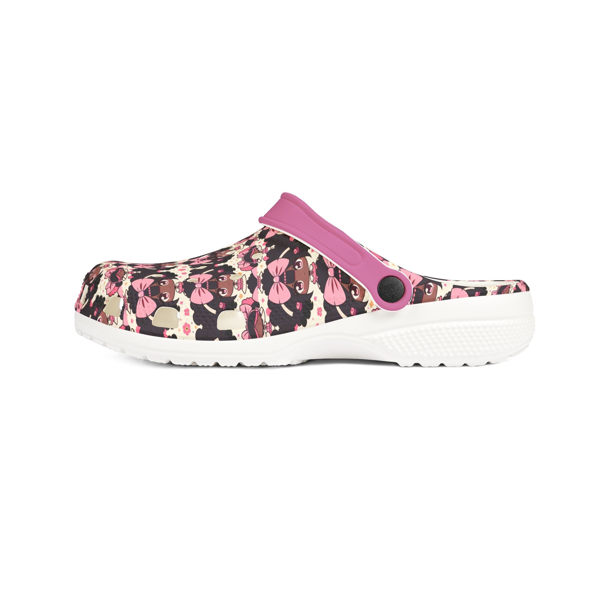 Floral Pattern EVA Foam Clogs, Comfortable Garden Shoes, Lightweight Slip-Ons, Perfect for Summer, Gift for Her
