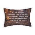 Prayer for Peace lumbar pillow