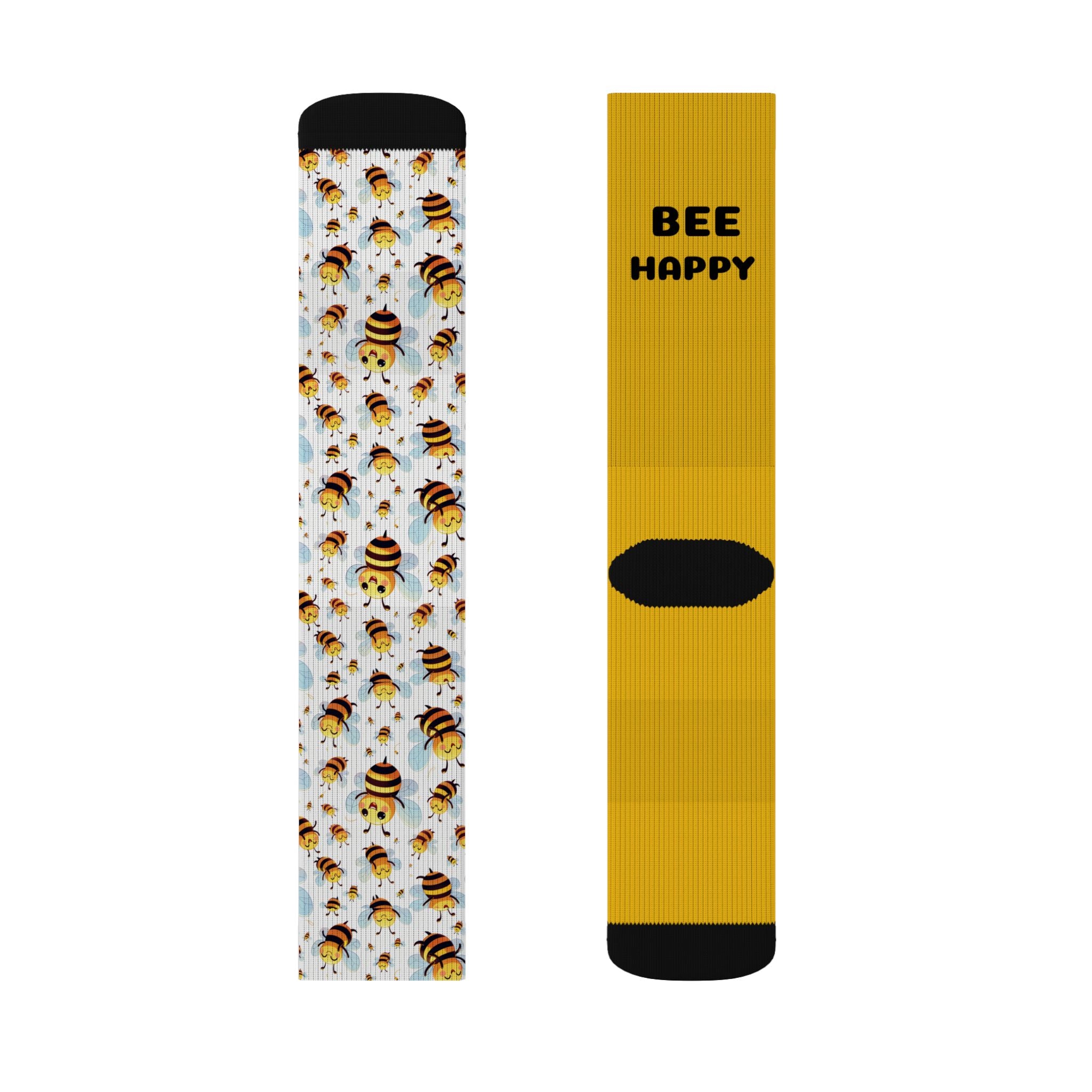 Bee Happy Socks, Fun Gift,
