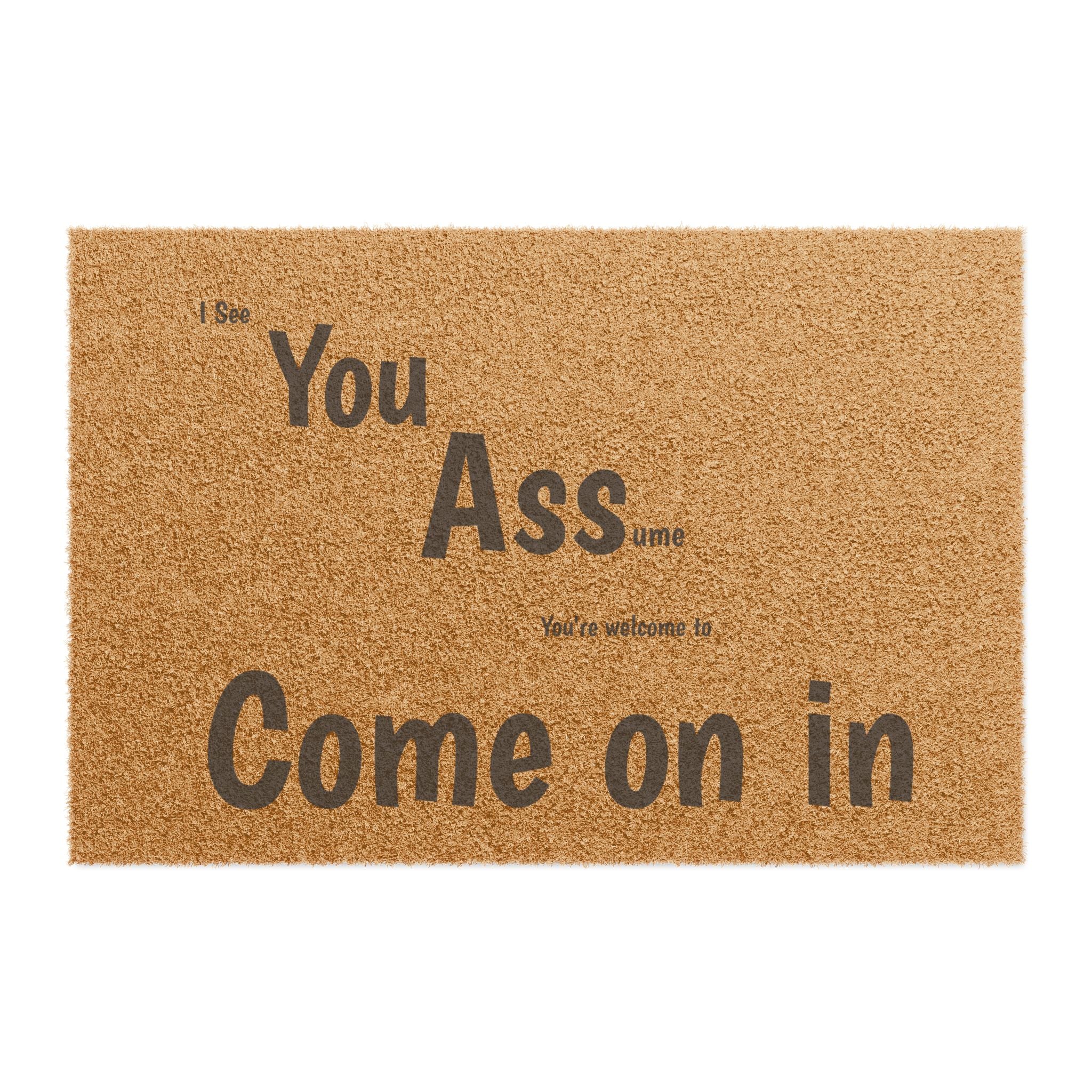 Funny Welcome Doormat
