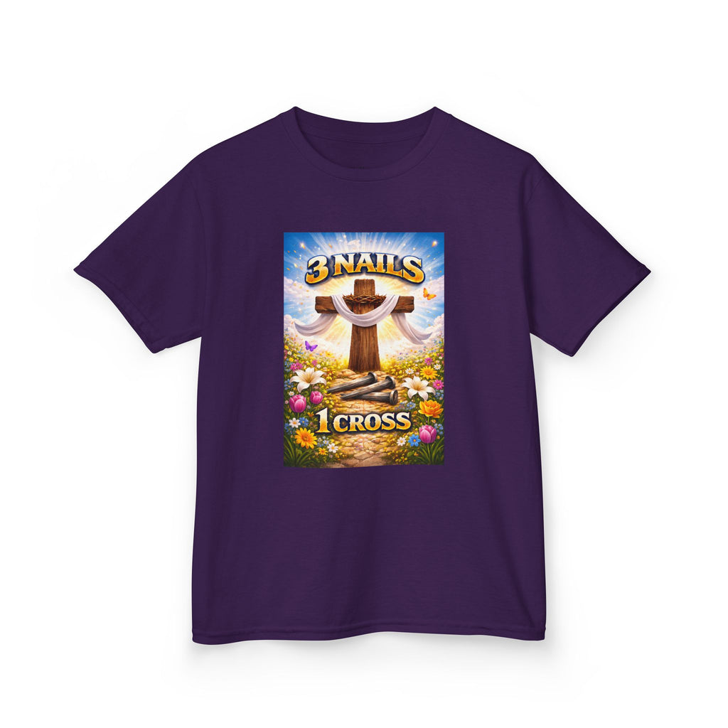 Kids Christian 3 nails 1 cross