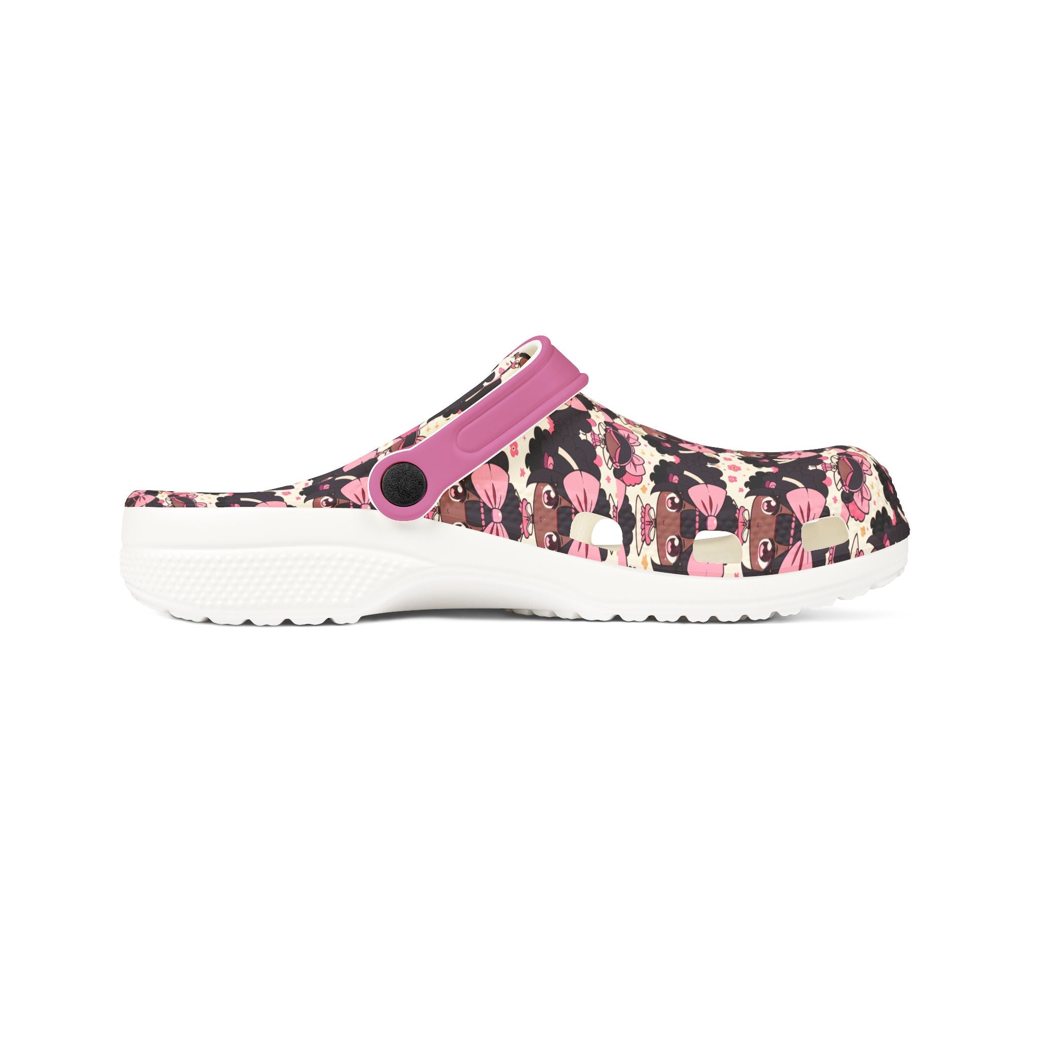 Floral Pattern EVA Foam Clogs, Comfortable Garden Shoes, Lightweight Slip-Ons, Perfect for Summer, Gift for Her