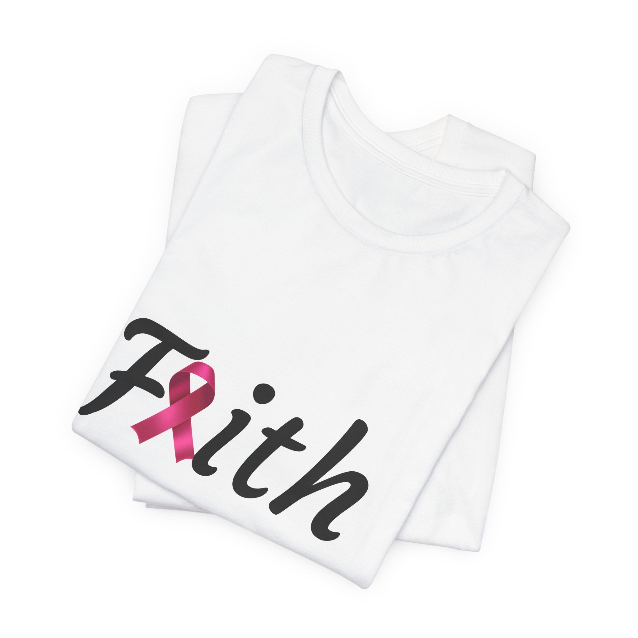 Faith Pink Ribbon Tee