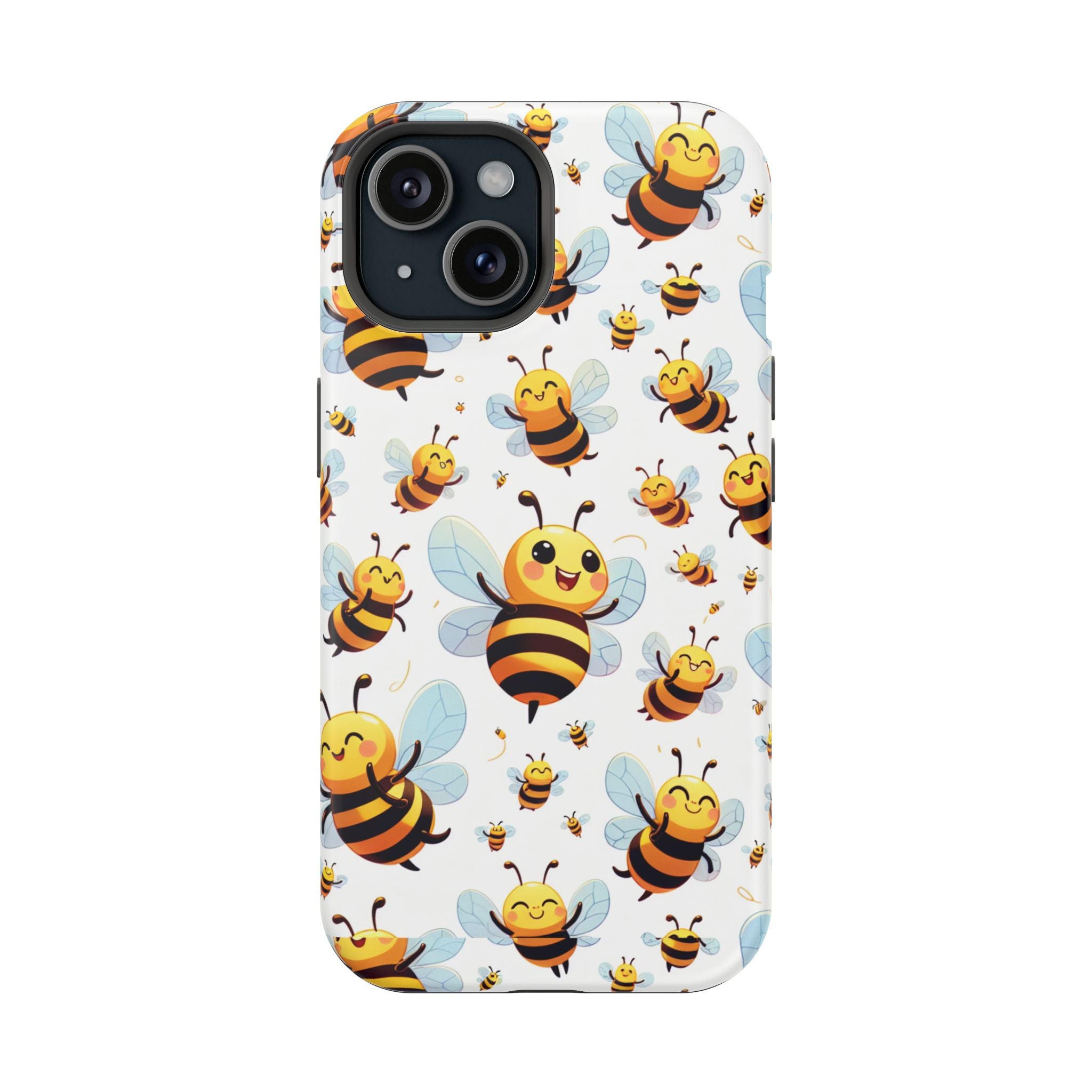 Bee-Themed Impact-Resistant Case
