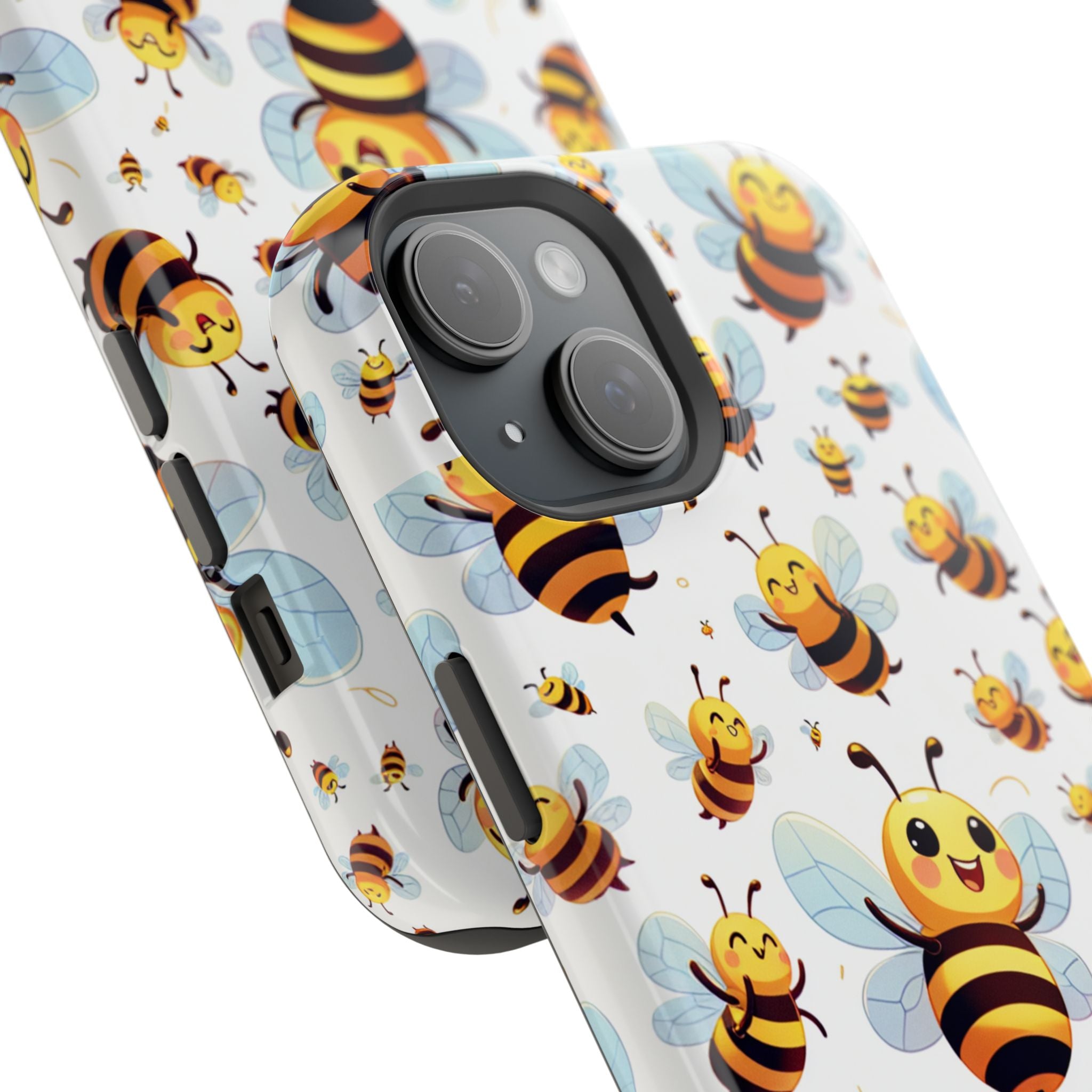 Bee-Themed Impact-Resistant Case