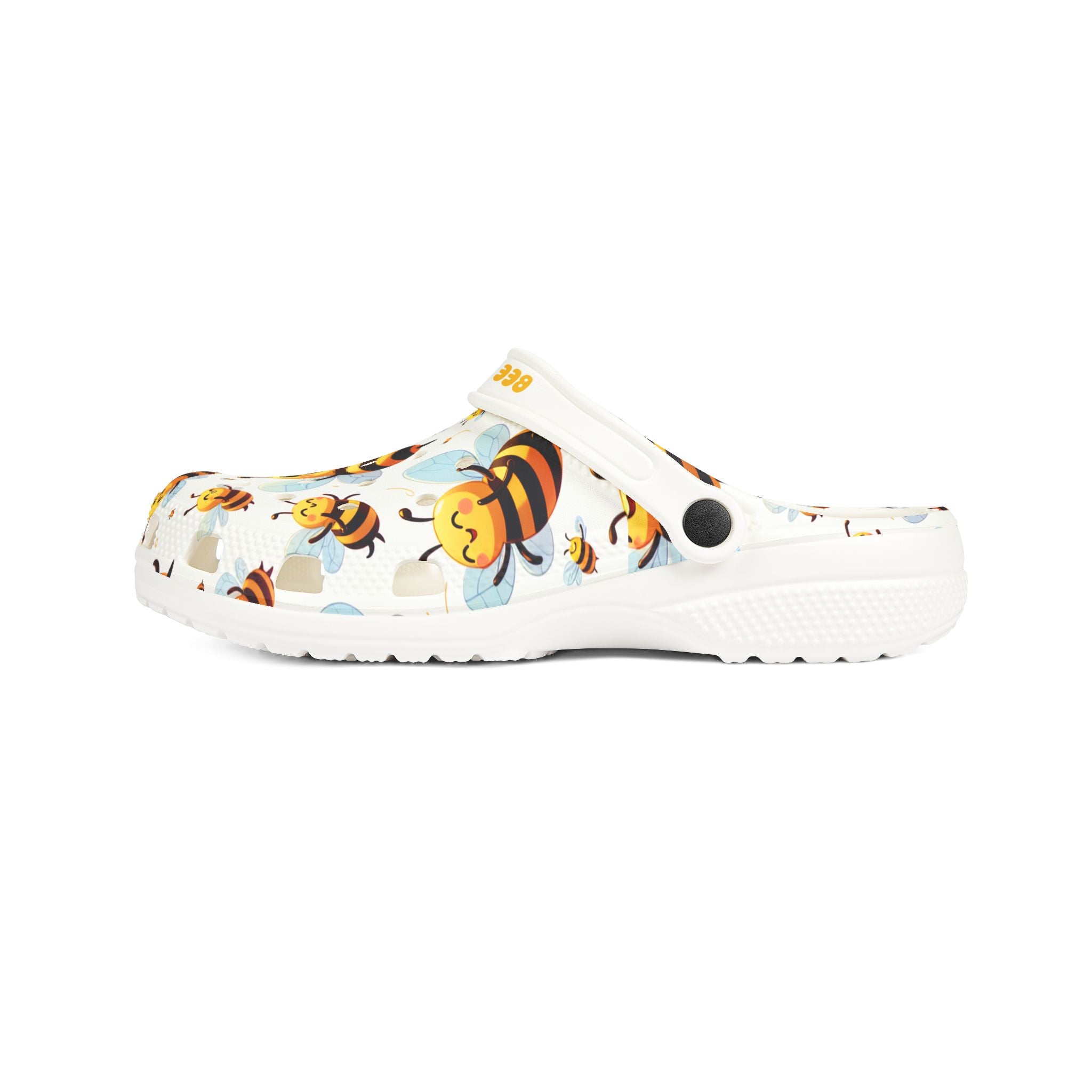 Adult Bee Happy Clogs