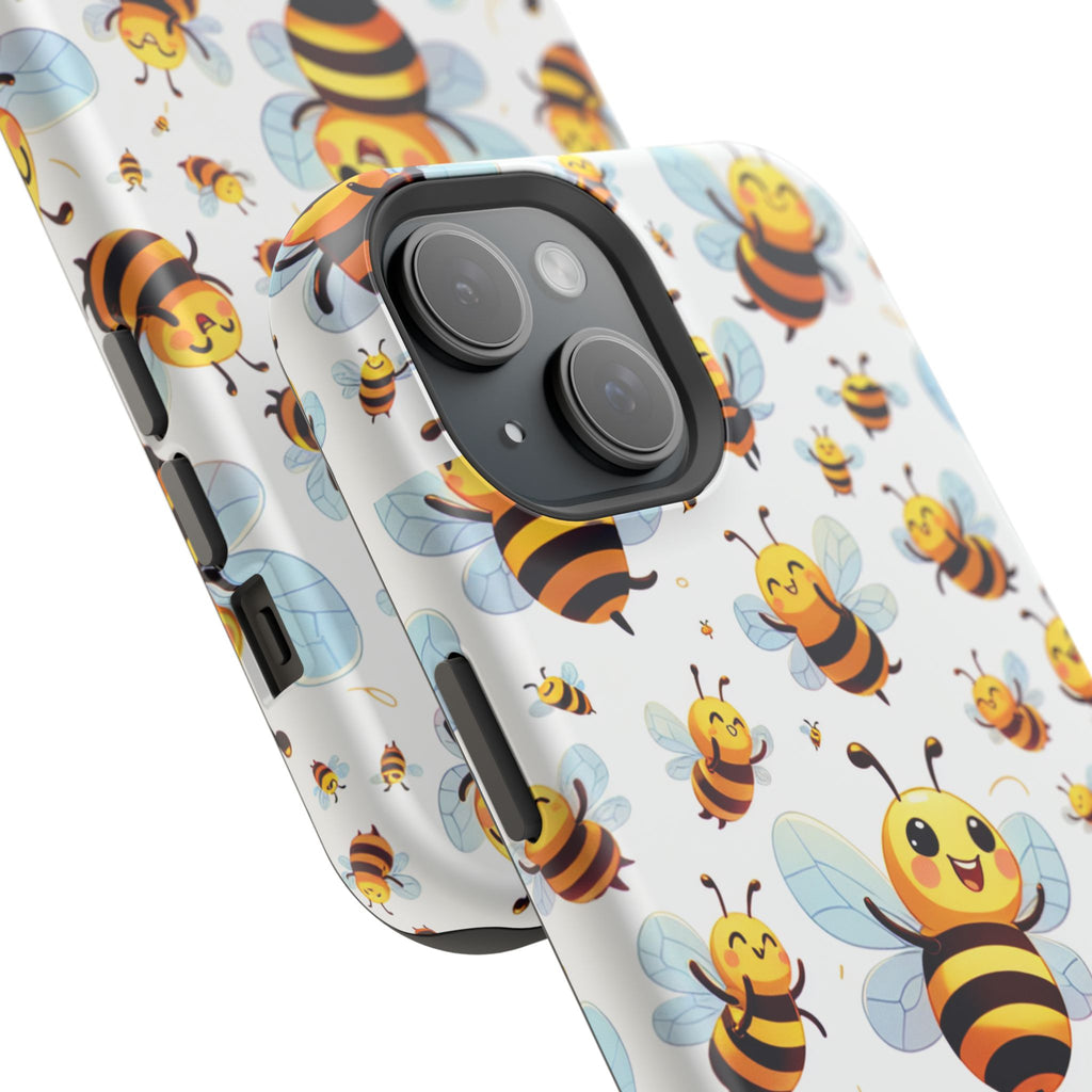 Bee-Themed Impact-Resistant Case