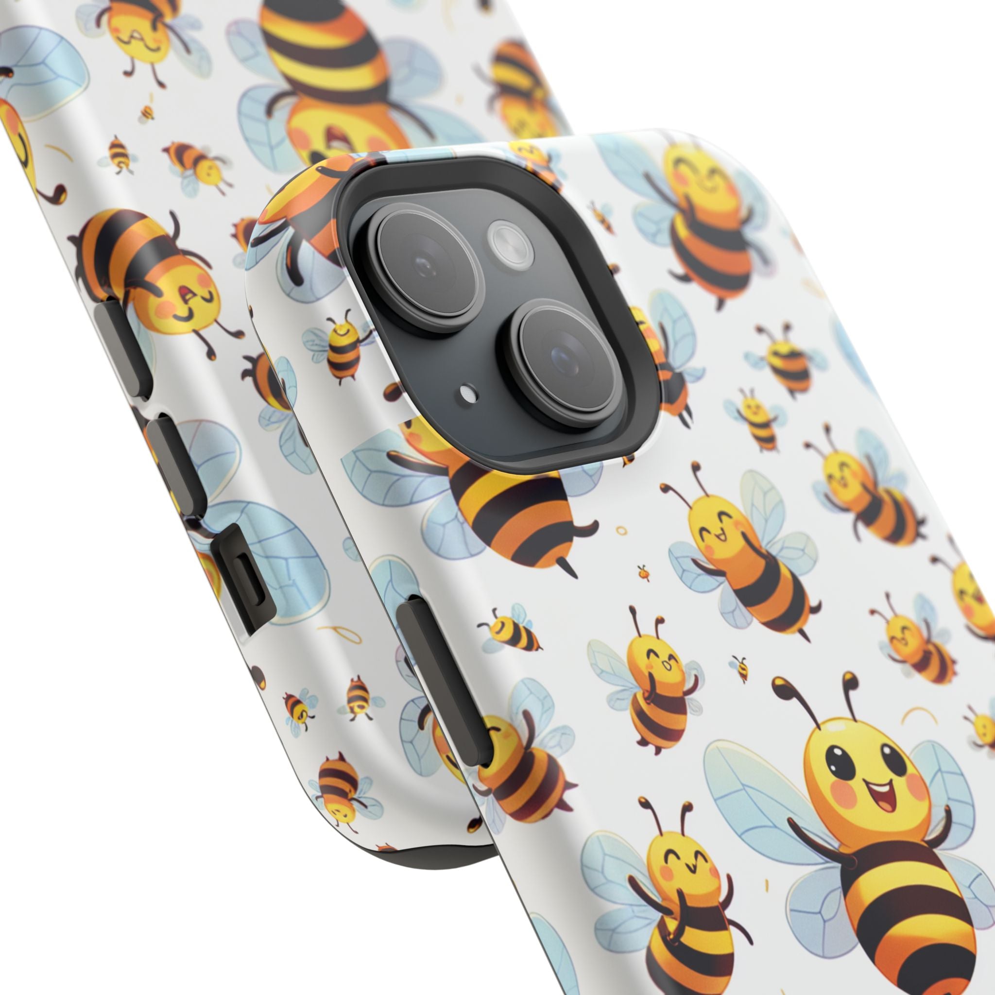 Bee-Themed Impact-Resistant Case