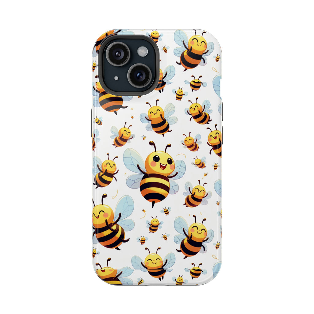 Bee-Themed Impact-Resistant Case
