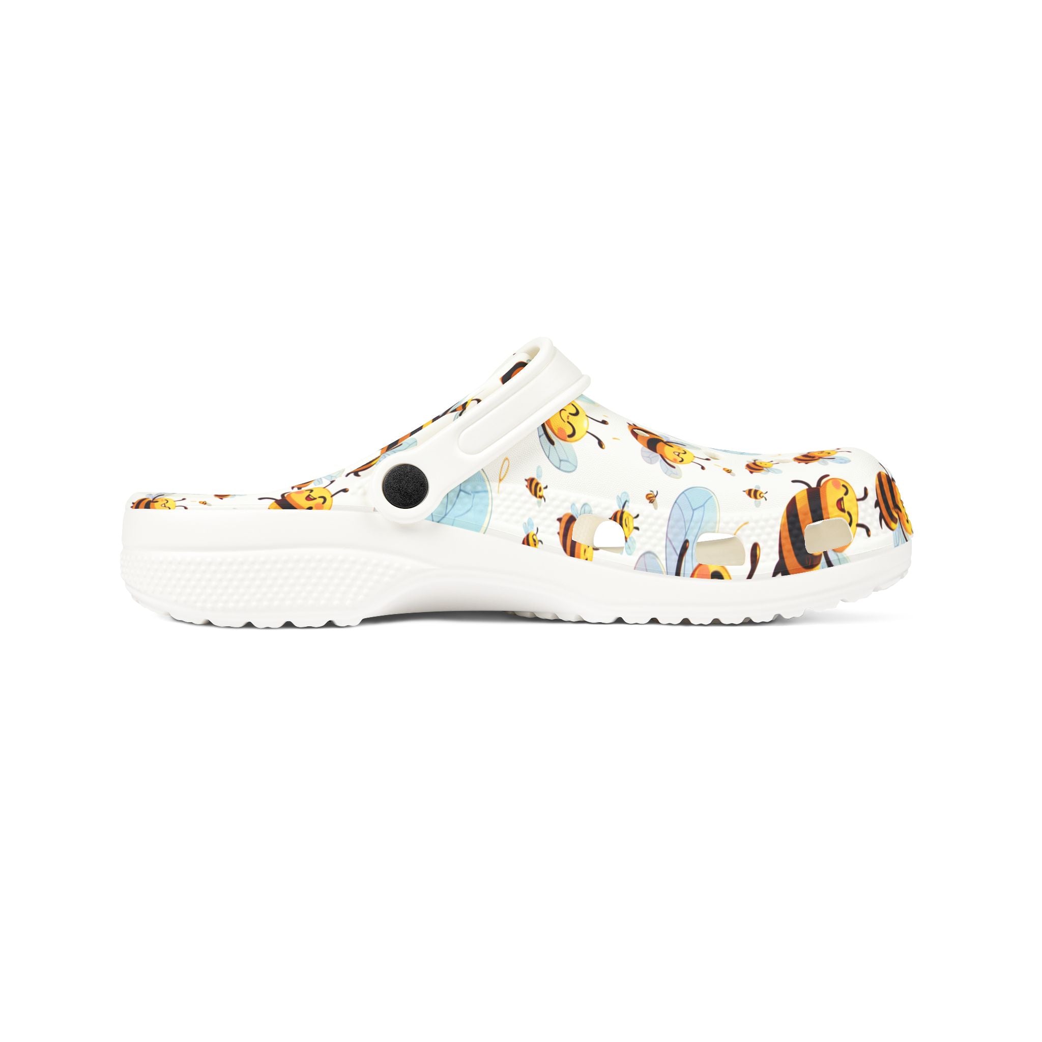 Adult Bee Happy Clogs