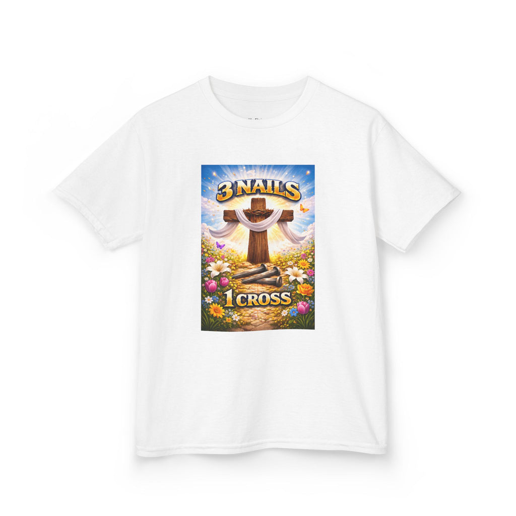 Kids Christian 3 nails 1 cross