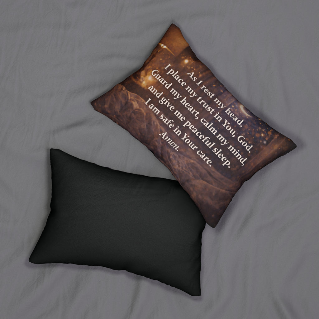 Prayer for Peace lumbar pillow