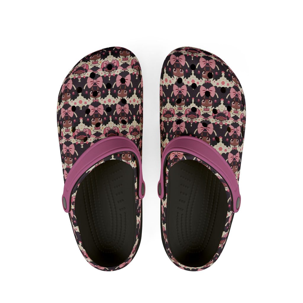 Floral Pattern EVA Foam Clogs, Comfortable Garden Shoes, Lightweight Slip-Ons, Perfect for Summer, Gift for Her
