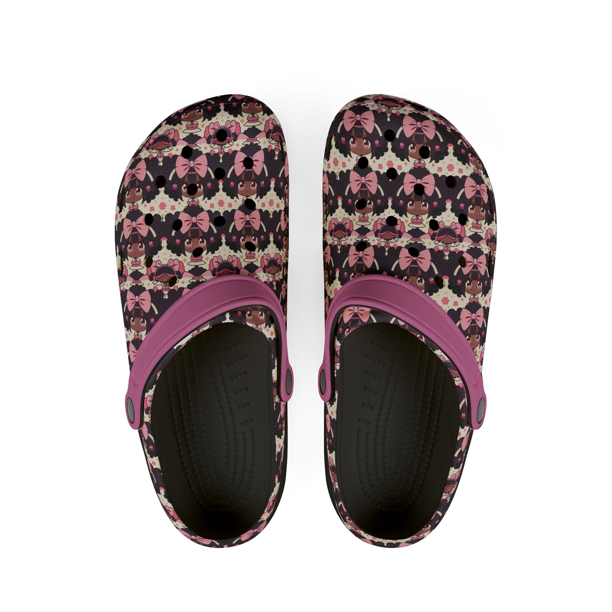 Floral Pattern EVA Foam Clogs, Comfortable Garden Shoes, Lightweight Slip-Ons, Perfect for Summer, Gift for Her