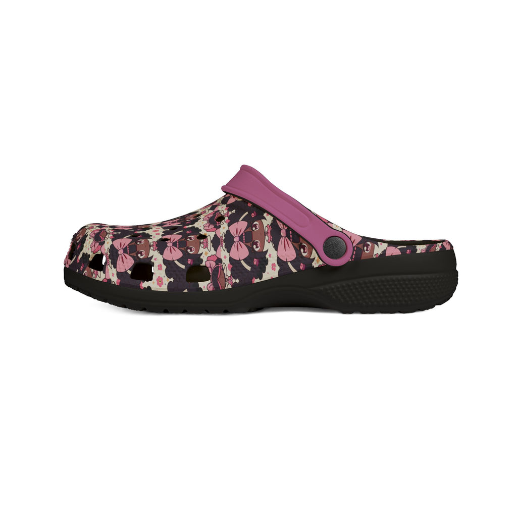 Floral Pattern EVA Foam Clogs, Comfortable Garden Shoes, Lightweight Slip-Ons, Perfect for Summer, Gift for Her