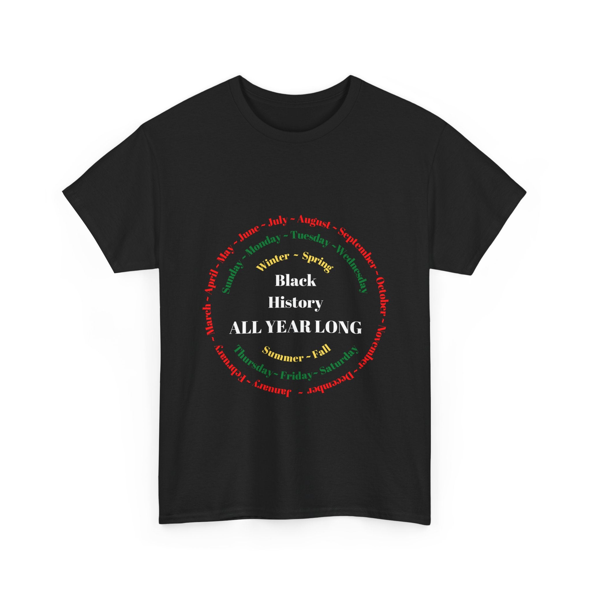 Black History All Year Long Tee