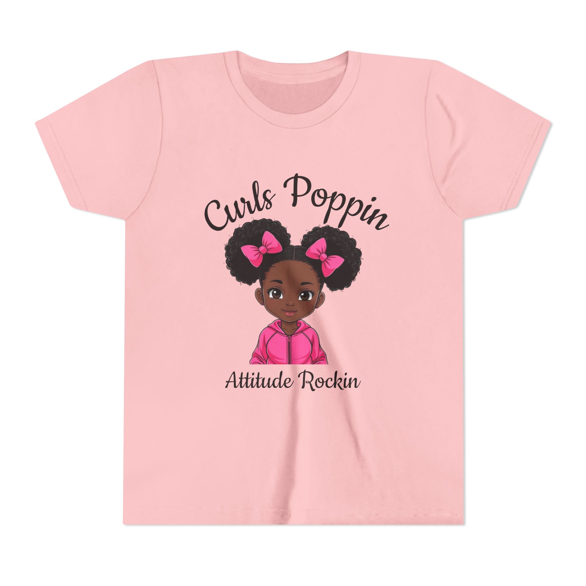 Curls Poppin' Youth Tee