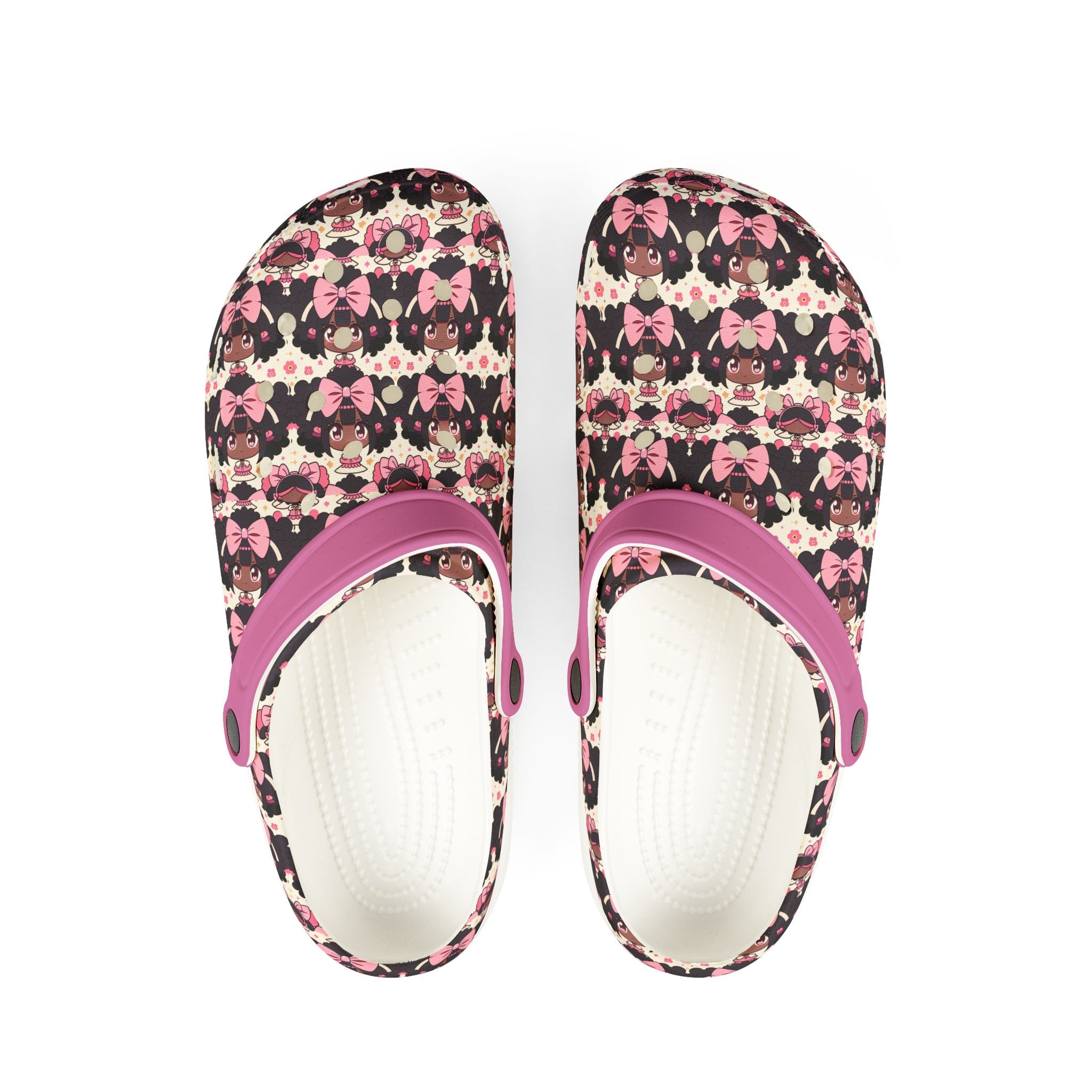 Floral Pattern EVA Foam Clogs, Comfortable Garden Shoes, Lightweight Slip-Ons, Perfect for Summer, Gift for Her