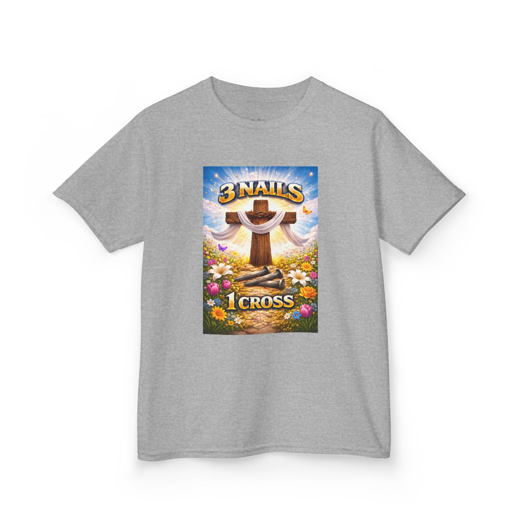 Kids Christian 3 nails 1 cross