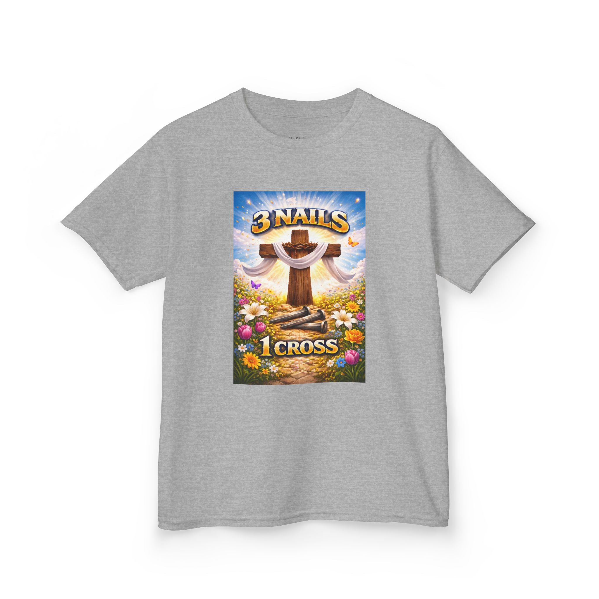 Kids Christian 3 nails 1 cross