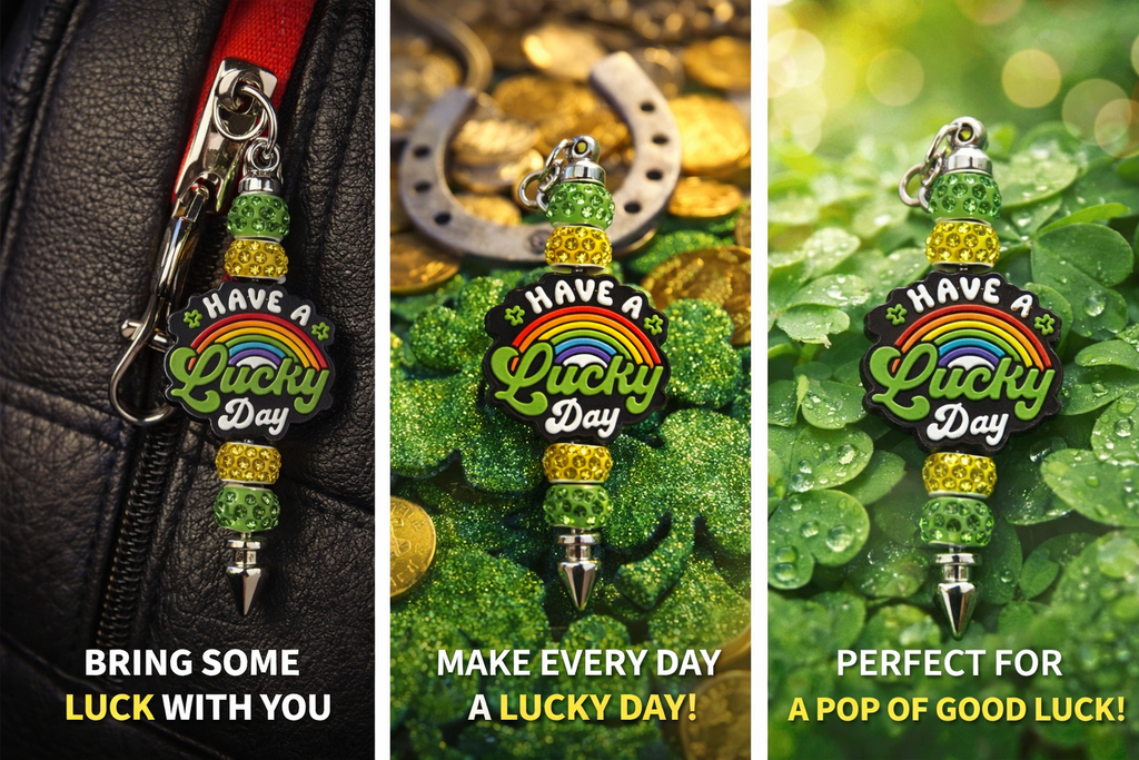 Lucky Day Keychain/Purse charm